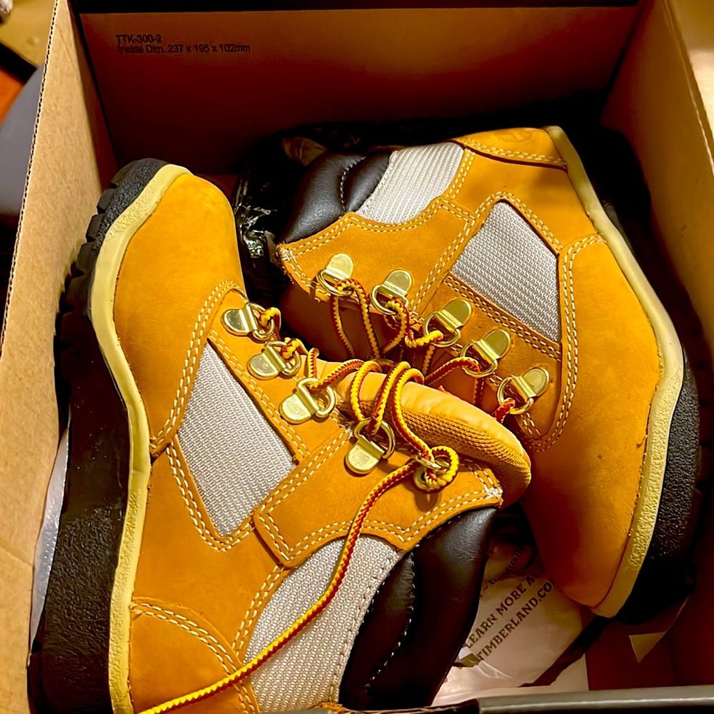 Timber land wheat toddler kids field boot